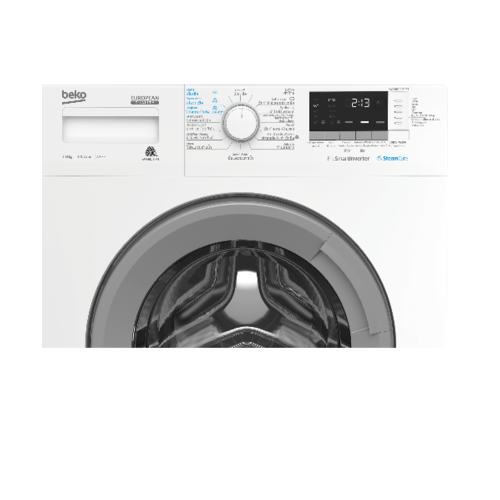 BEKO เครื่องผ้าฝาหน้า 8 กก. Inverter WCV8612XS0ST สีขาว