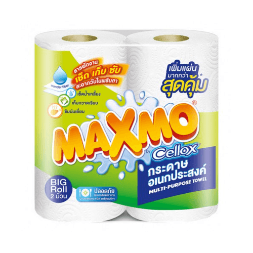 ក្រដាសជូត Maxmo 70 សន្លឹក 2 ដុំ