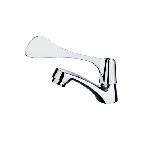 KARAT FAUCET ก๊อกเอนกประสงค์ แบบก้านปัด HB100B-50C. สีโครเมี่ยม