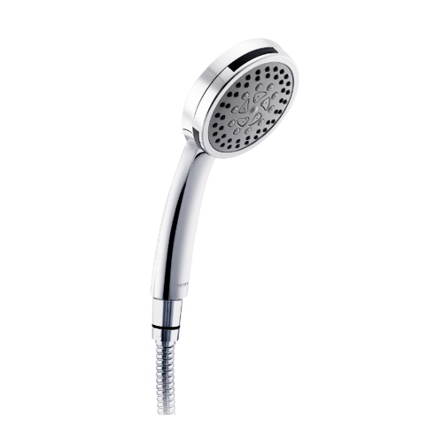 KARAT FAUCET ฝักบัวปรับน้ำได้5ระดับพร้อมสาย KS-04-255-50 Karat Faucet KS-04-255-50 สีโครเมี่ยม