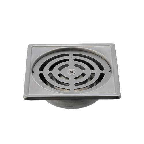KARAT FAUCET ตะแกรงกันกลิ่น แบบฝาเหลี่ยม 4 นิ้ว ขนาดท่อ 3 นิ้ว รุ่น KA-40-833-ST KARAT FAUCET KA-40-833-ST