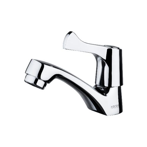 KARAT FAUCET ก๊อกเดี่ยวอ่างล้างหน้า รุ่น EC-03-100B-50 KARAT FAUCET รุ่น EC-03-100B-50 ขนาด สีโครเมี่ยม