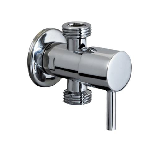 KARAT FAUCET สต็อปวาล์ว แบบ 2 ทาง KA-01-482-50 สีโครเมี่ยม