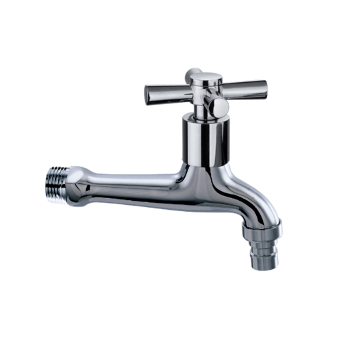 KARAT FAUCET ก๊อกล้างพื้นคอยาว ปากสนาม EC-01-410-50 สีโครเมี่ยม