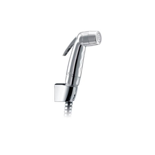 KARAT FAUCET ชุดฉีดชำระสีโครเมี่ยม พร้อมสายและขอแขวน (สายอะคริลิคยาว 120 ซม.) BW01-50 BW01-50 สีโครเมี่ยม