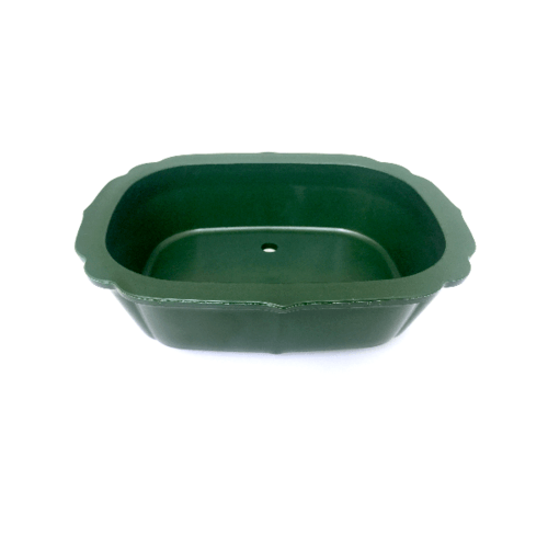 GREENHOUSE กระถาง บอนไซ 7 นิ้ว สีเขียว