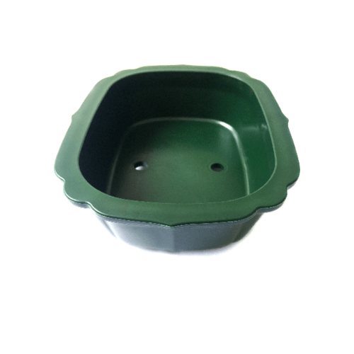 GREENHOUSE กระถาง บอนไซ 7 นิ้ว สีเขียว