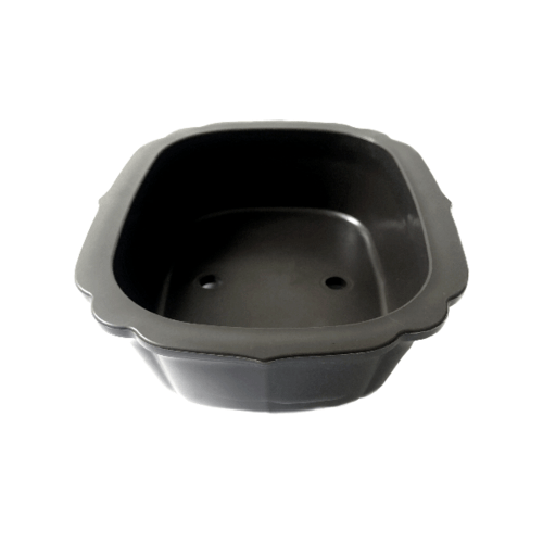 GREENHOUSE กระถาง บอนไซ 7 นิ้ว สีดำ