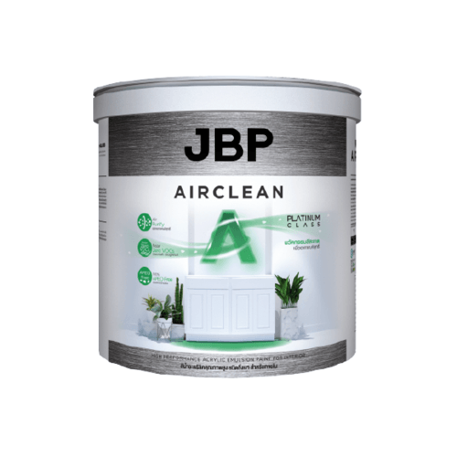 JBP สีน้ำอะครีลิค เจบีพี Airclean สำหรับภายใน (ชนิดกึ่งเงา) Base C JBP Airclean SG Base C 2.5 GL