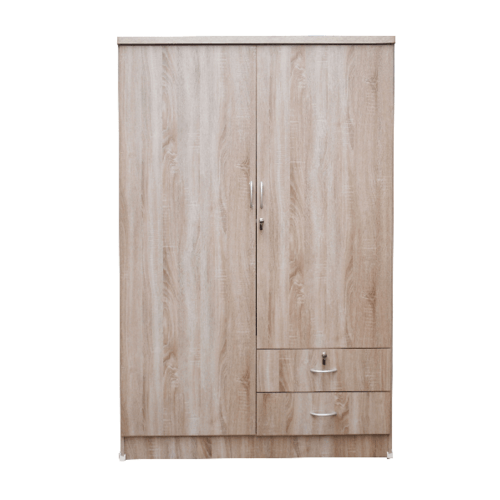 ទូខោអាវ W-06 4 Ft ទ្វារ 2 ពណ៌អូគ