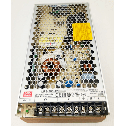 MEANWELL สวิทย์ชิ่งเพาเวอร์ซัพพลาย 17A 200W รุ่น LRS-200-12