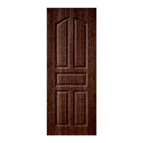 BWOOD ประตู VINYL ECO-Series ขนาด 90x200ซม. BROWN WENGE เจาะ LBEN001