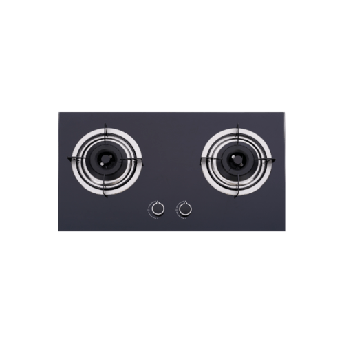 HAIER เตาแก๊สแบบฝังหน้ากระจก 2 หัวเตา HGH732K-B2