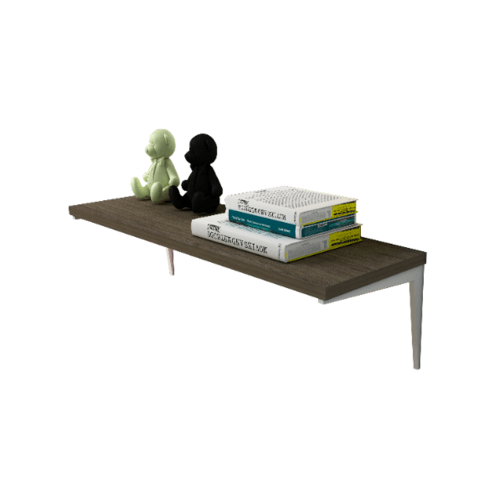 Delicato แผ่นชั้นไม้เมลามีน 30X120X1.6cm. WOODLAND OAK