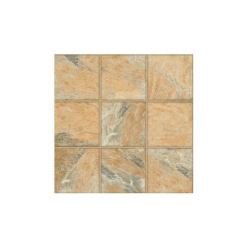 CAMPANA 16x16 ฟอสซิล สโตน (6P) DN A FT400X400 สีเบจ
