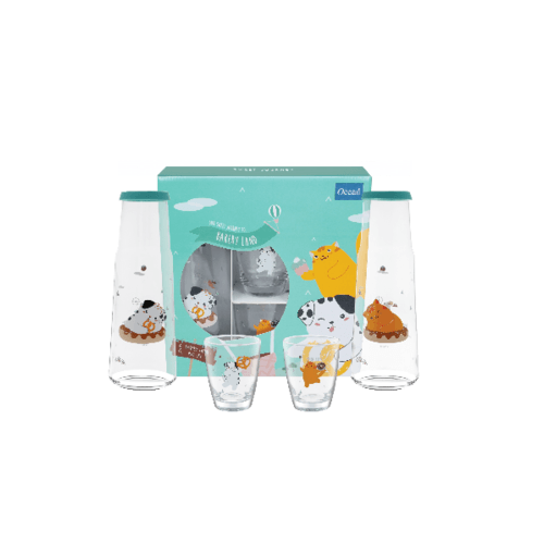 Ocean ชุดดูโอเซต เบเกอรี่ สีเขียว (6ชิ้น) Bakery Duo Green Set (6 Pcs)