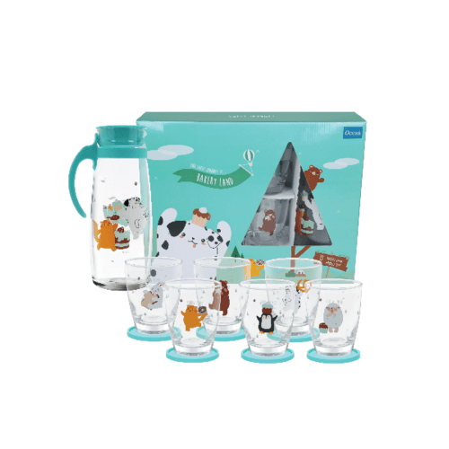 OCEAN ชุดแฟมิลี่เบเกอรี่ (13ชิ้น) BAKERY FAMILY GREEN SET สีเขียว