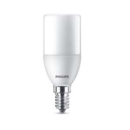 PHILIPS หลอดแอลอีดีบับล์ สติ๊ก 5.5วัตต์ E14 6500K เดย์ไลท์ สีขาว