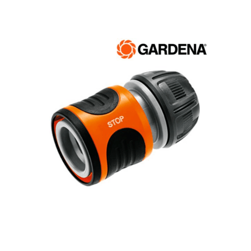 GARDENA ข้อต่อสวม แบบมีระบบหยุดน้ำในตัว ขนาด 1/2″(13 มม.)