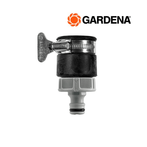 GARDENA ข้อต่อสำหรับก๊อกน้ำไร้เกลียว ขนาด 15-20 มิลลิเมตร 02907-20
