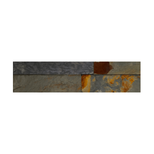 หินธรรมชาติ 7x30 ซม.หินกาบจิ๊กซอเขียวสนิม รุ่น NSD-GSE-005-0730