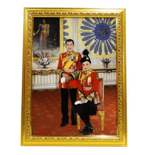Anchalee frame ร.10+ราชินี A30 ขนาด10”x15”