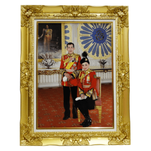 Anchalee frame ภาพร.10 กรอบหลุยส์ A9 ขนาด15”x21”