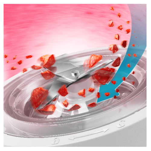 PHILIPS เครื่องปั่นน้ำผลไม้ 450 วัตต์ ขนาด 1.9 ลิตร รุ่น HR2041/10 สีขาว