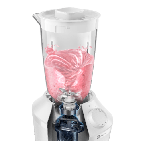 PHILIPS เครื่องปั่นน้ำผลไม้ 450 วัตต์ ขนาด 1.9 ลิตร รุ่น HR2041/10 สีขาว