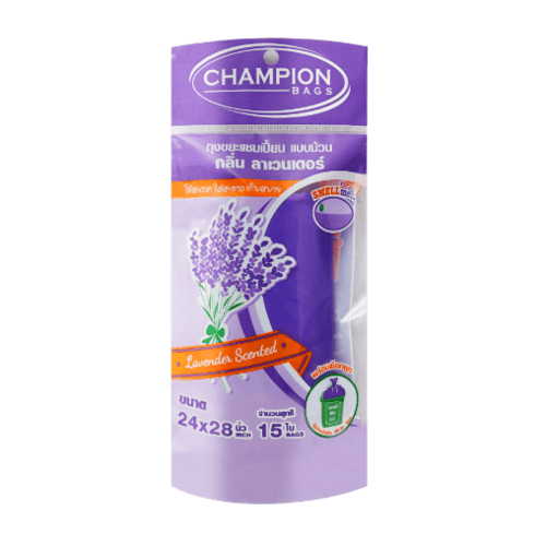 Champion ถุงขยะแบบม้วน ขนาด 24