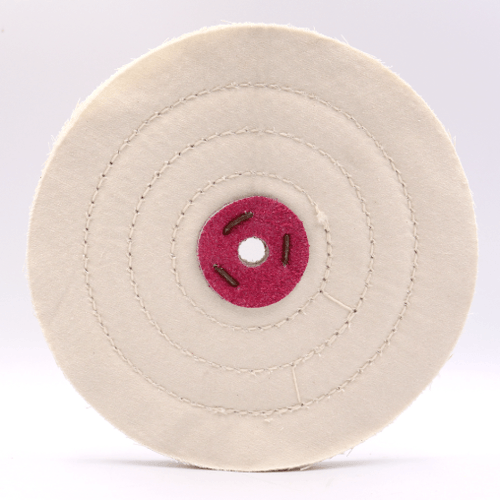 BTX ล้อผ้าขัด ขนาด 6x0.5นิ้ว แบบเย็บและตอกหนัง