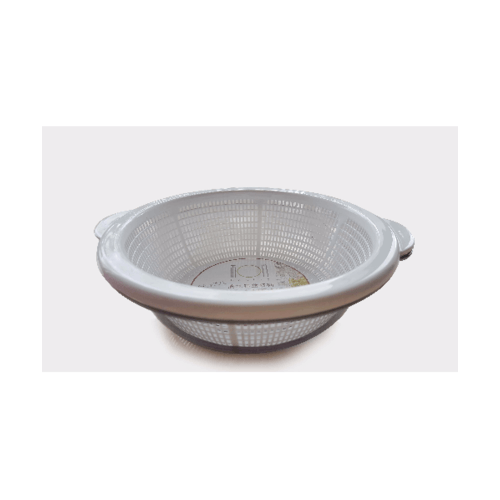 UCHI ตะแกรงพลาสติก ขนาด 30-27.5-8.5 cm KY219-GY สีเทา