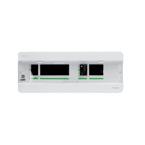 SCHNEIDER ตู้คอนซูมเมอร์ยูนิต(ตู้เปล่า) 8+4 ช่อง (กันดูด) 63A รุ่น Square D Classic+ Split Bus