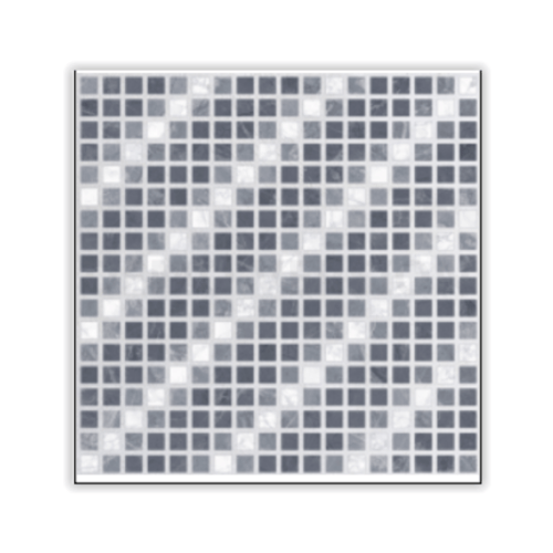 Sosuco 12X12 เกล็ดหินซ้อน-ดำ (11P) A.
