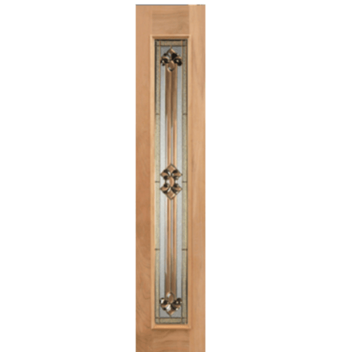 ประตูไม้เรดเมอร์รันตี Jasmine-04 ขนาด40x245cm