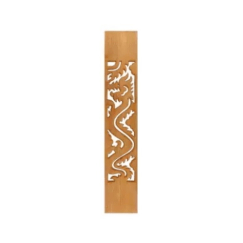 Global house ระเบียงขอบลายมังกร 6นิ้วx80cm.(A) -