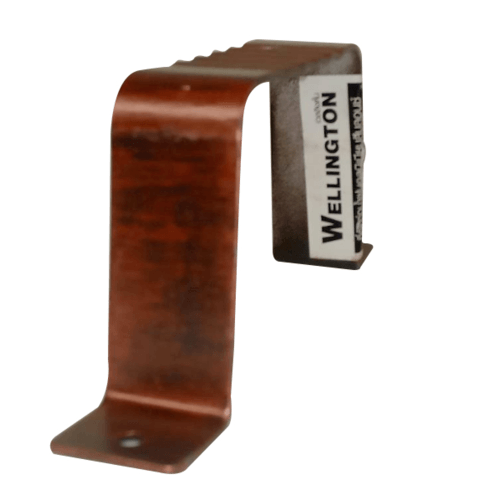 WELLINGTAN ที่รัดท่อน้ำฝนอลูมิเนียมสีบลอนซ์