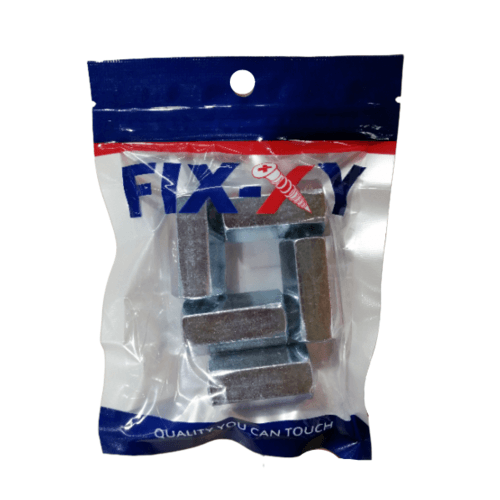 ข้อต่อสตัดเกลียว 1/2 รุ่น EA-004 (5ชิ้น/แพ็ค) FIX-XY