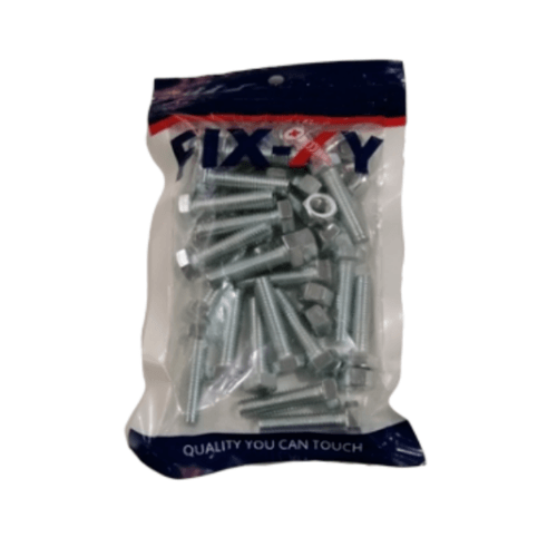 สกรูเกลียวมิล 3/8x1.1/2 รุ่น EF-019 (20ชิ้น/แพ็ค) FIX-XY