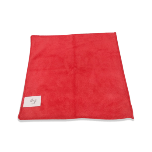 COZY ผ้าขนหนูไมโครไฟเบอร์ 30x30ซม. BQ014-RD สีแดง