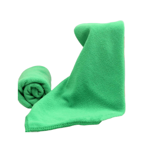COZY ผ้าขนหนูไมโครไฟเบอร์ 30x30 ซม. BQ014-OLI สีเขียว