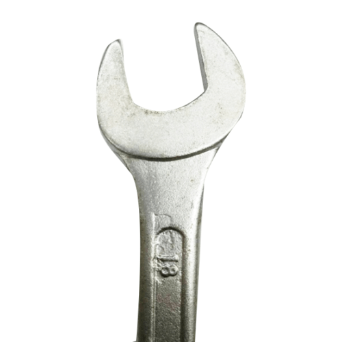 BAUM ประแจแหวนข้างปากตาย  18mm. (Carbon-Steel)