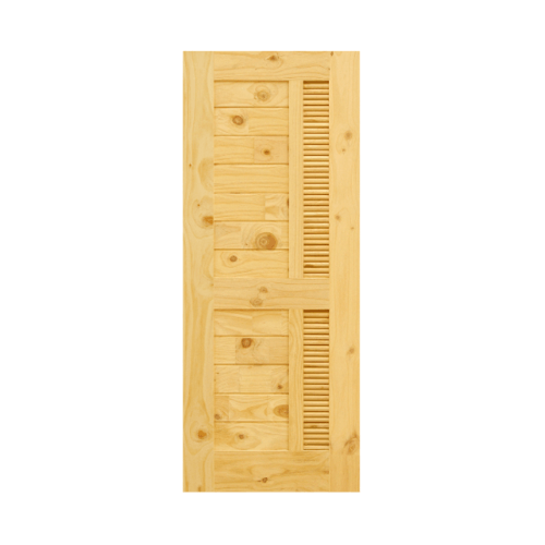 D2D ประตูไม้สนนิวซีแลนด์ ขนาด 70x200 ซม. Eco Pine-019