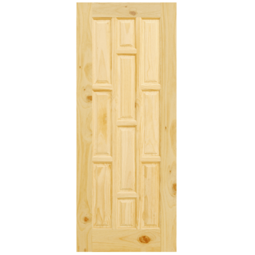 D2D ประตูไม้สนนิวซีแลนด์ ขนาด 90x200 ซม. Eco Pine-015