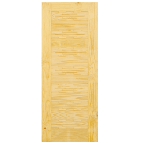 D2D ประตูไม้สนนิวซีแลนด์ ขนาด 90x200 ซม. Eco Pine - 114