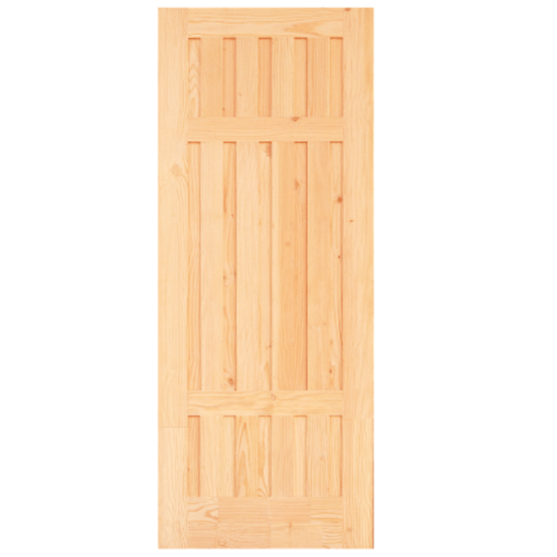 D2D ประตูไม้ดักลาสเฟอร์ ขนาด 70x200 ซม. Eco Pine - 027