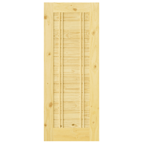 D2D ประตูไม้สนนิวซีแลนด์ ขนาด 90x200 ซม. Eco Pine-Ezero 6