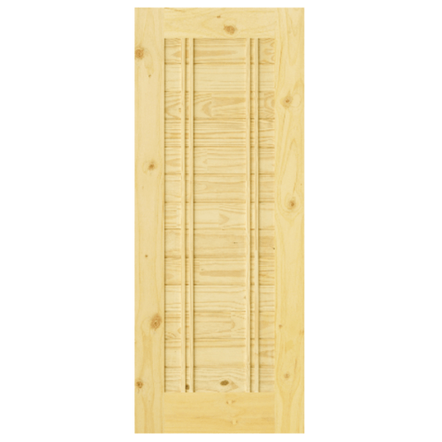 ประตูไม้สนนิวซีแลนด์ Eco Pine-Ezero 6 90x200 cm. 