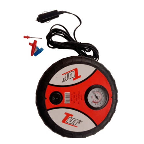ปั๊มลมไฟฟ้าติดรถยนต์ TUF รุ่น FY-304 250/300 PSI 