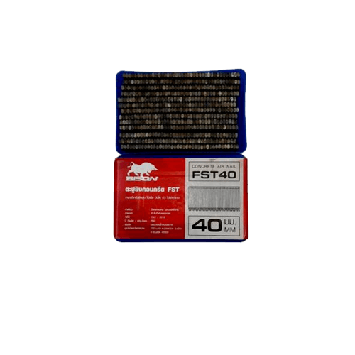BISON ตะปูยิงคอนกรีต FST40 (1000 นัด)